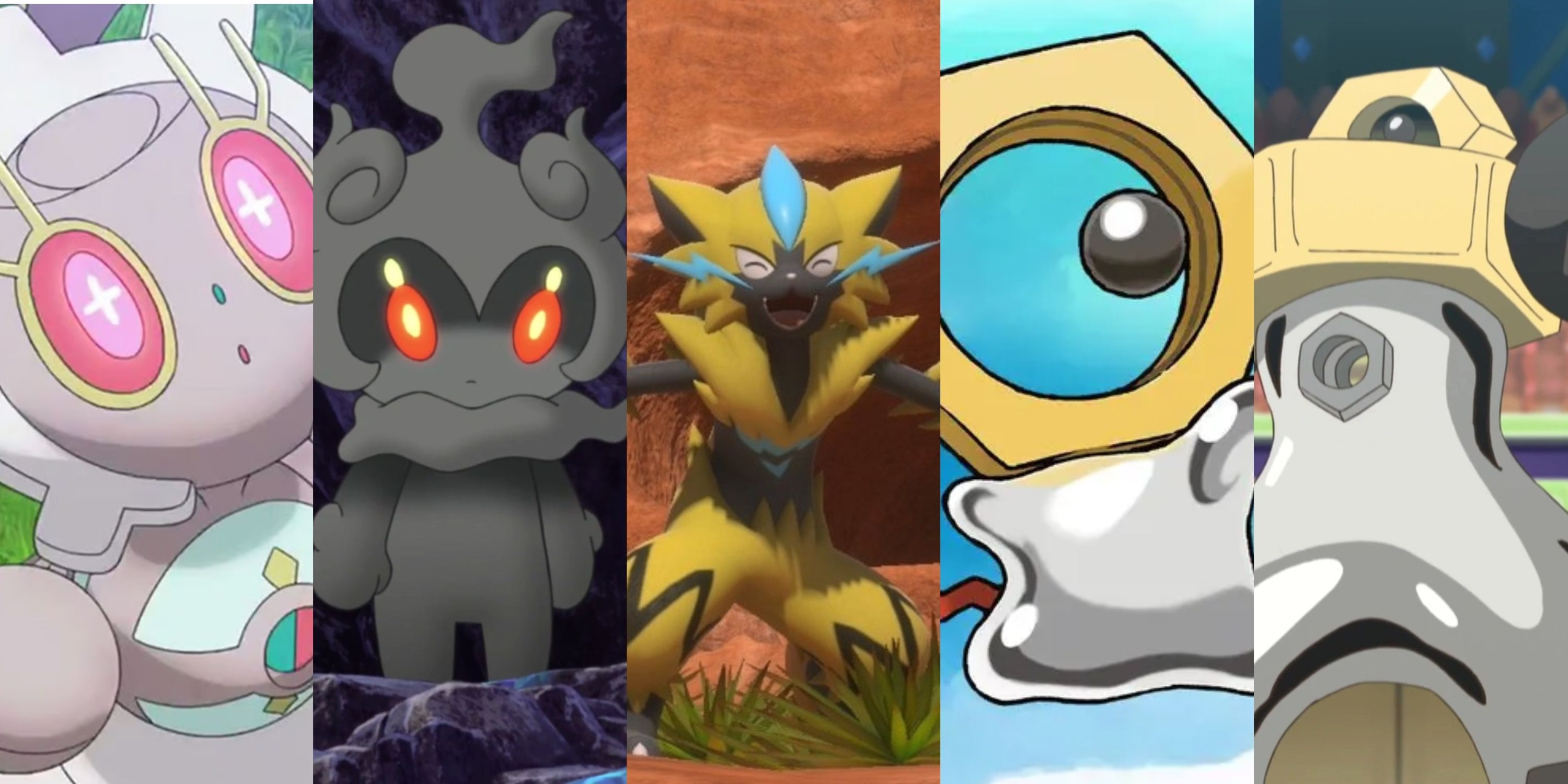 Magearna, Marshadow, Zeraora, Meltan, And Melmetal