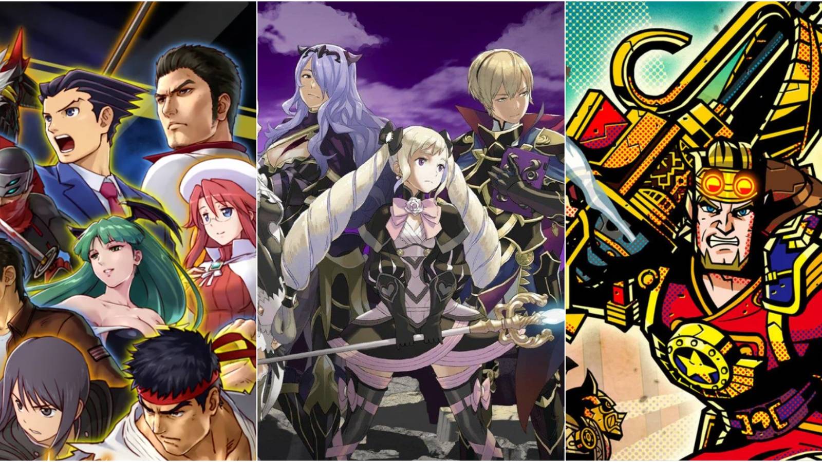 Capcom characters, Fire Emblem, and Project STEAM