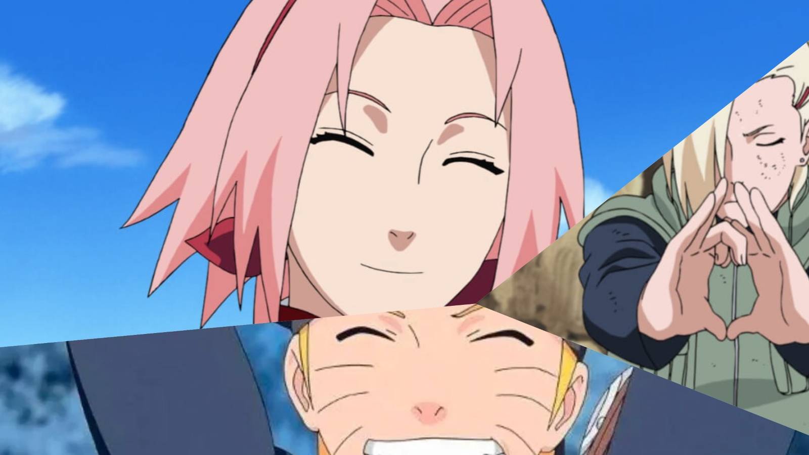 Sakura, Naruto and Ino