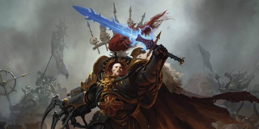 Abaddon With Drach'nyen in Warhammer 40k