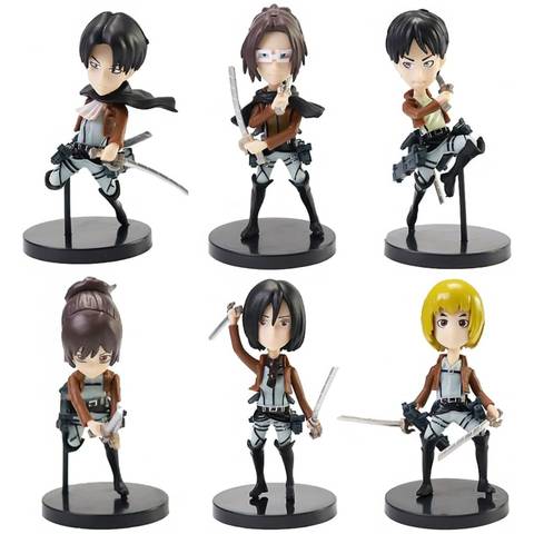 DATCH Attack On Titan 6 Piece Collectible