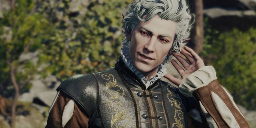 Astarion looking flattered