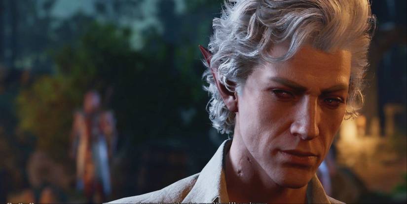 Astarion giving a side eye