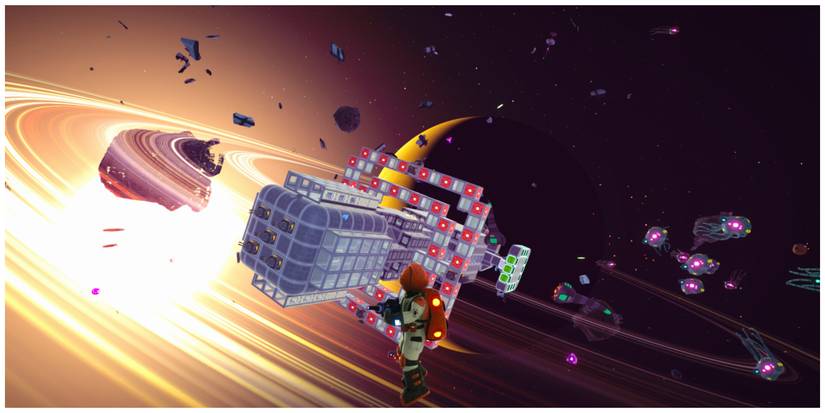 Space Trash Scavenger gameplay