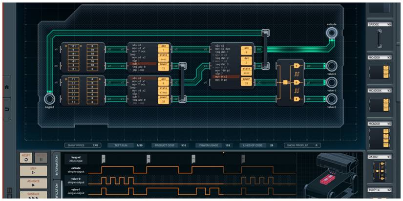 SHENZHEN I/O gameplay