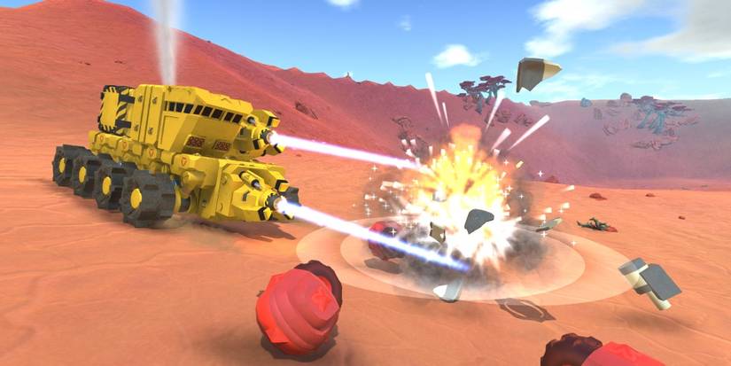 Shooting another vehicle