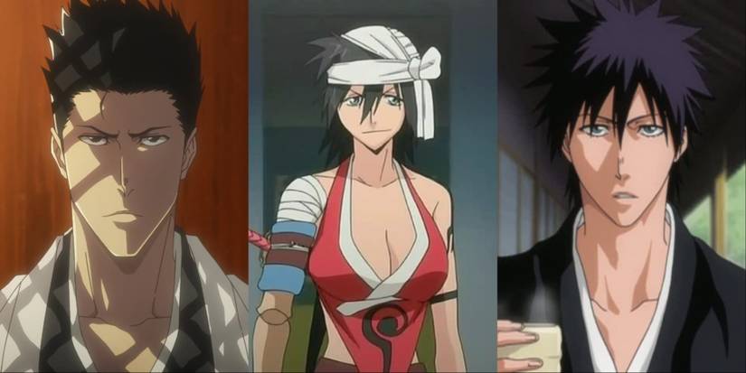 Isshin, Kukaku & Kaien Shiba In The Soul Society In Bleach