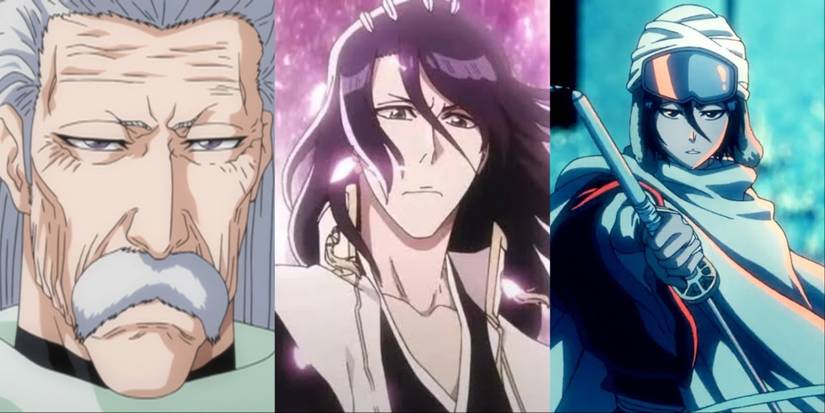 Byakuya, Ginrei & Rukia - Members Of Bleach's Kuchiki Clan