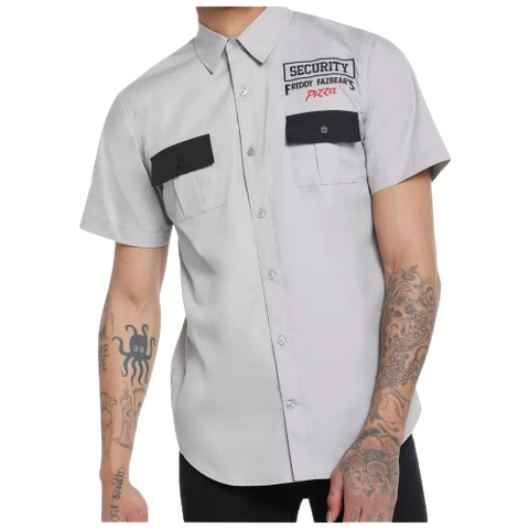 Five Nights at Freddy's Security Guard Shirt from Hot Topic.