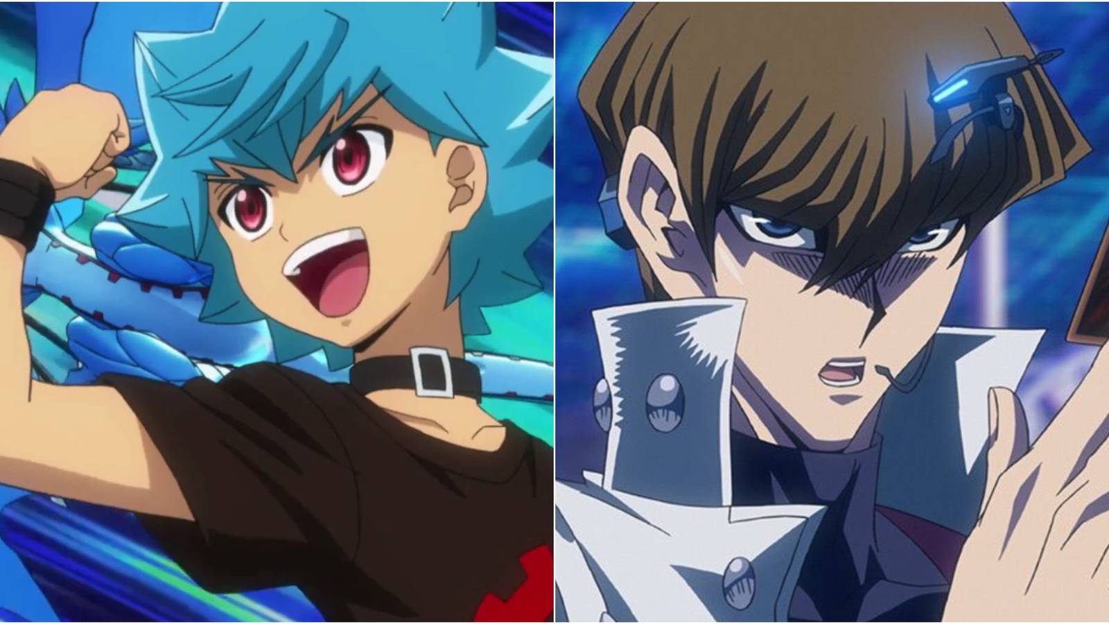 Luke and Seto Kaiba