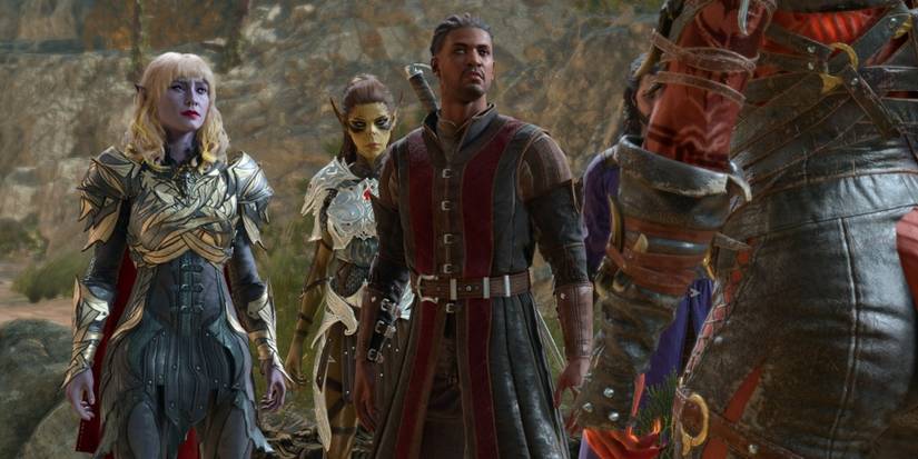 The baldur's gate companions