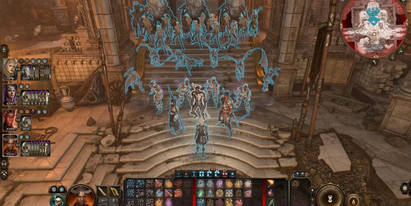 A party full of summons in baldurs gate