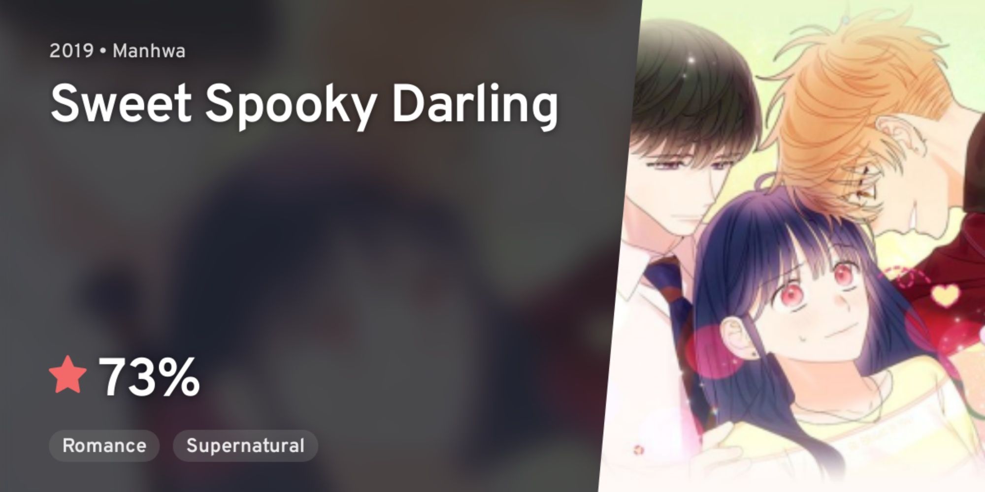 sweet spooky darling manhwa