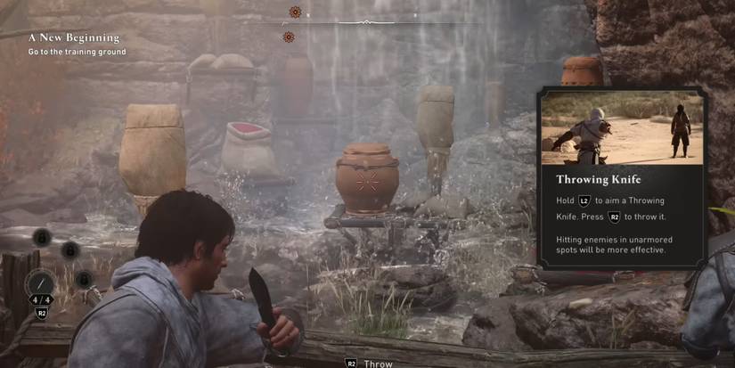 Assassin's Creed: Mirage Throwing knives tutorial