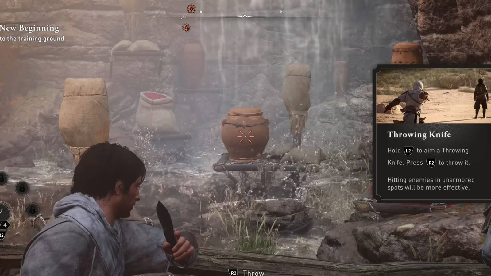 Assassin's Creed: Mirage Throwing knives tutorial