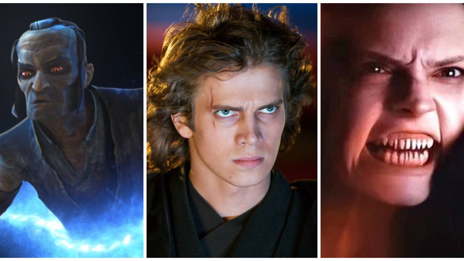 sifo dyas, anakin skywalker, dark rey sharp teeth