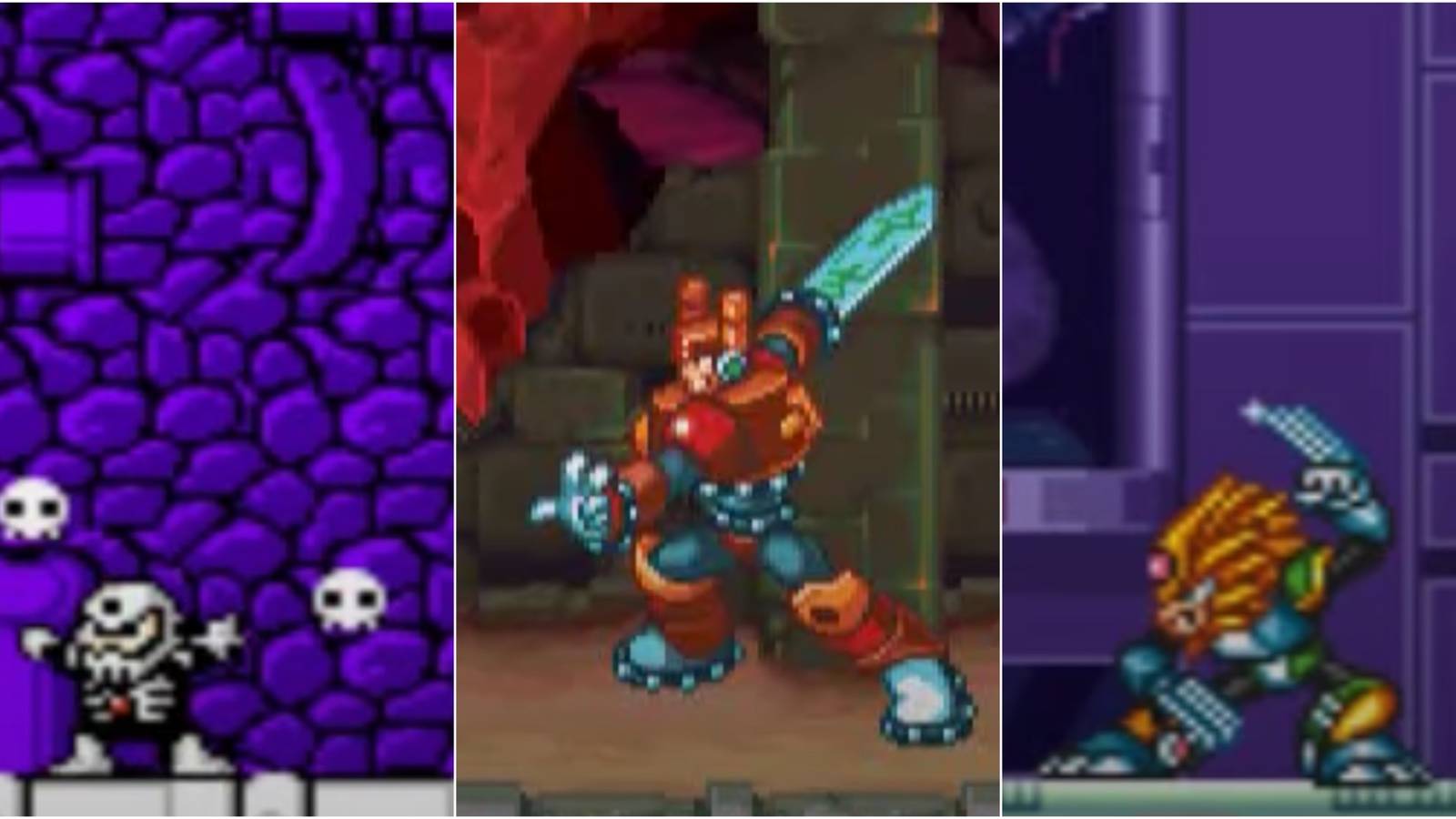 Skull Man, Sword man, and Slash Man