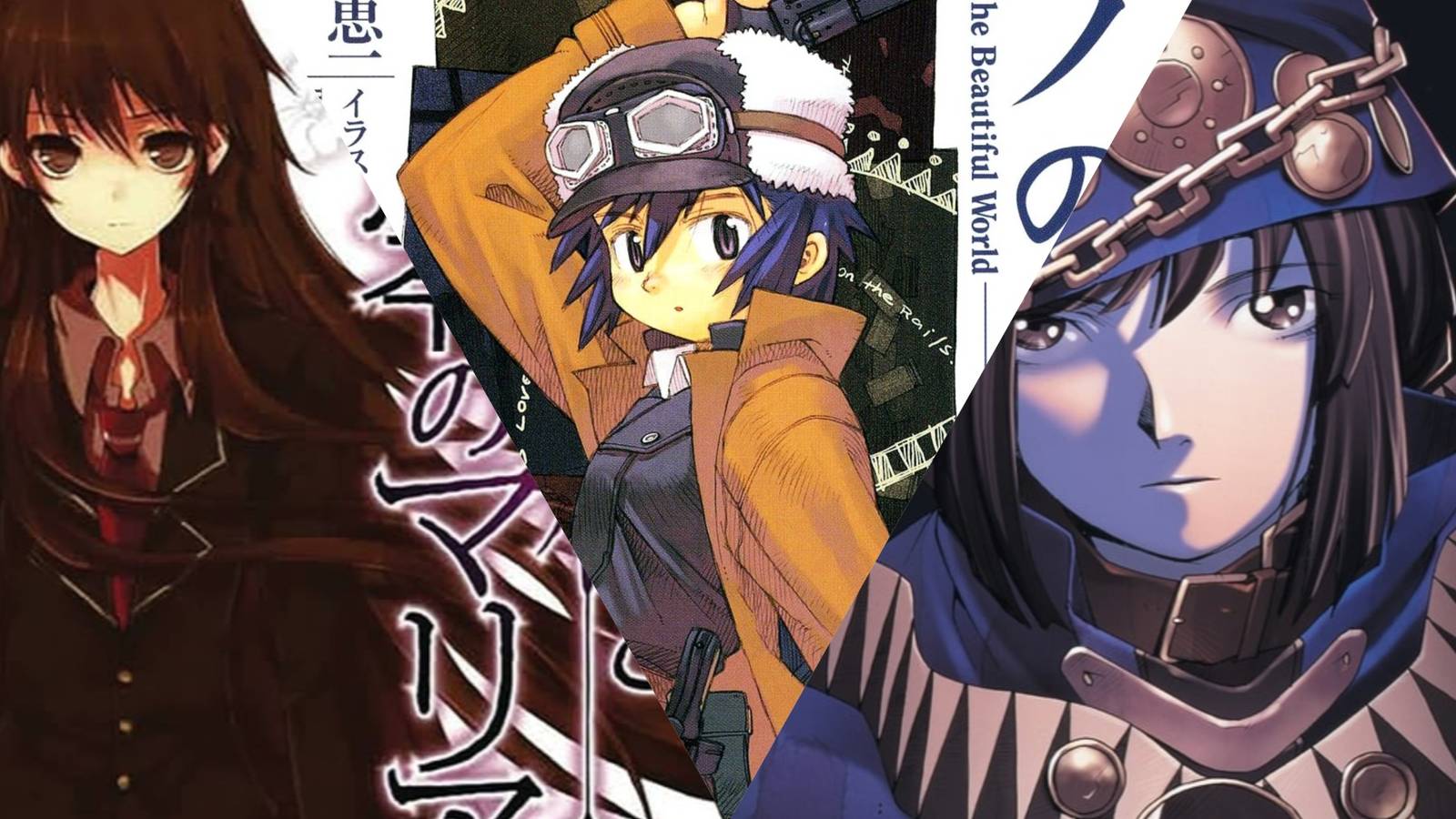 Boogiepop, The Melancholy of Haruhi Suzumiya, and Kino’s Journey