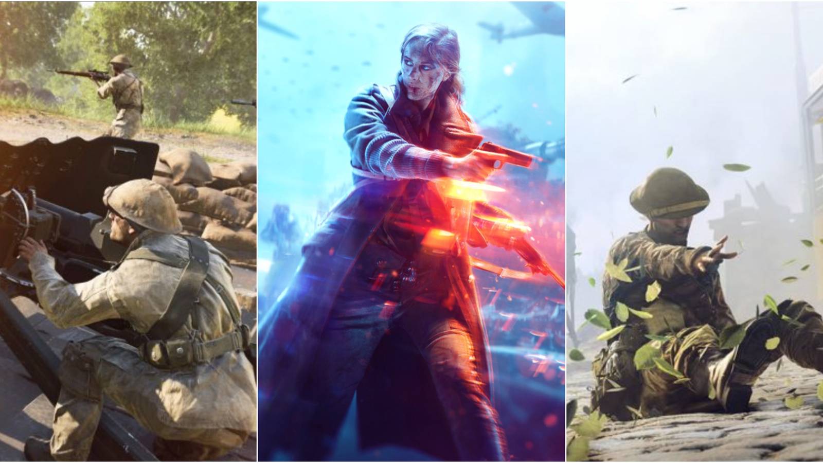 Soldiers from Battlefield 5