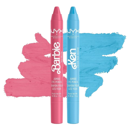 Barbie eye pencil kit with two different colors.