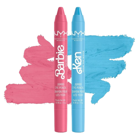 Barbie eye pencil kit with two different colors.