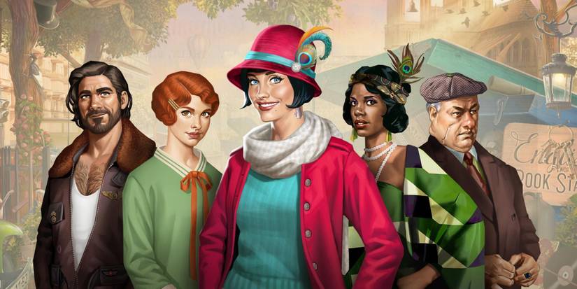 The characters in June's Journey