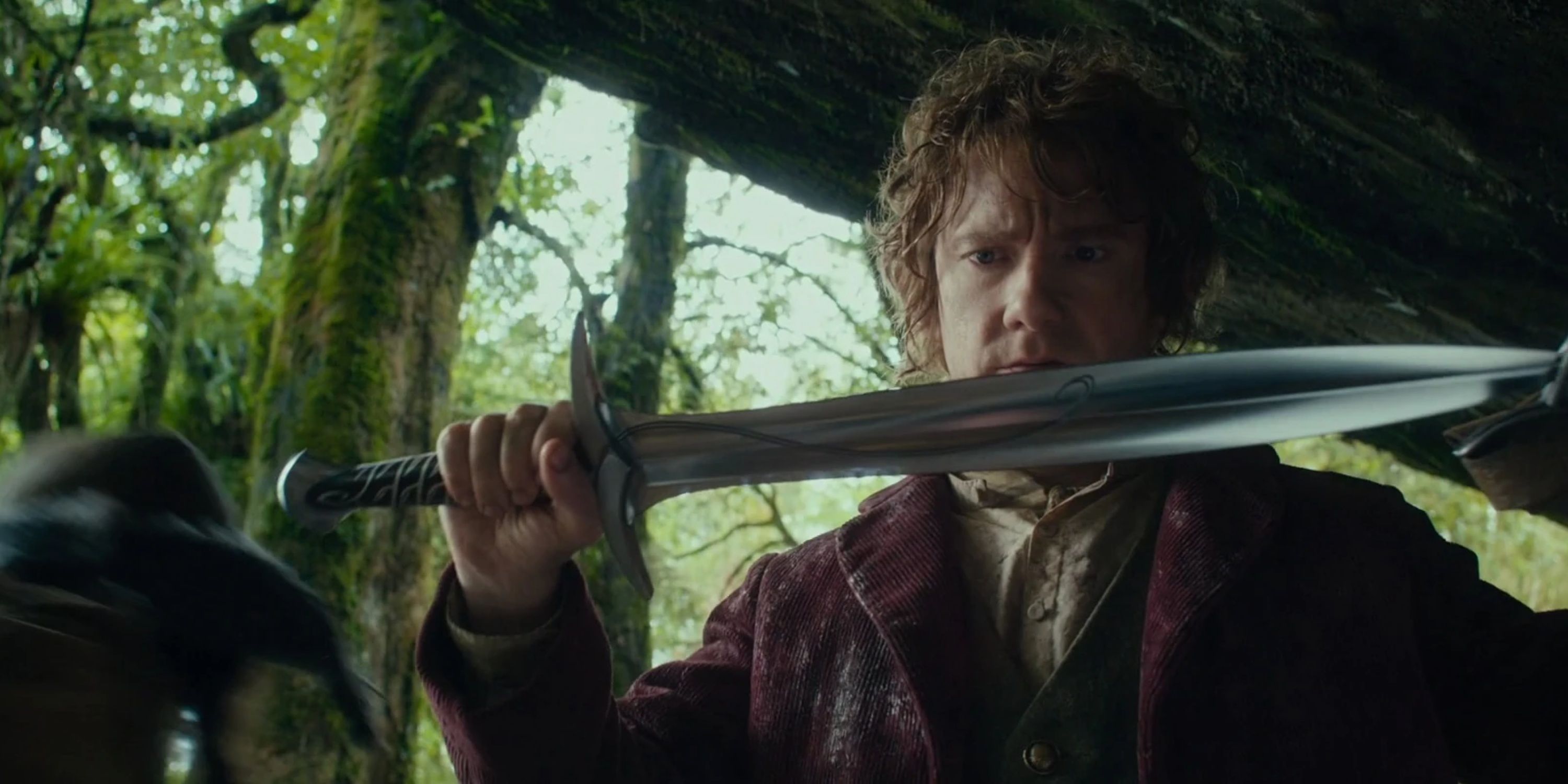 bilbo with his sword, sting
