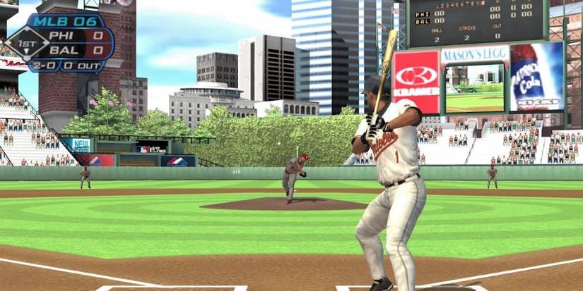 Gameplay screenshot from MLB 06 the show 