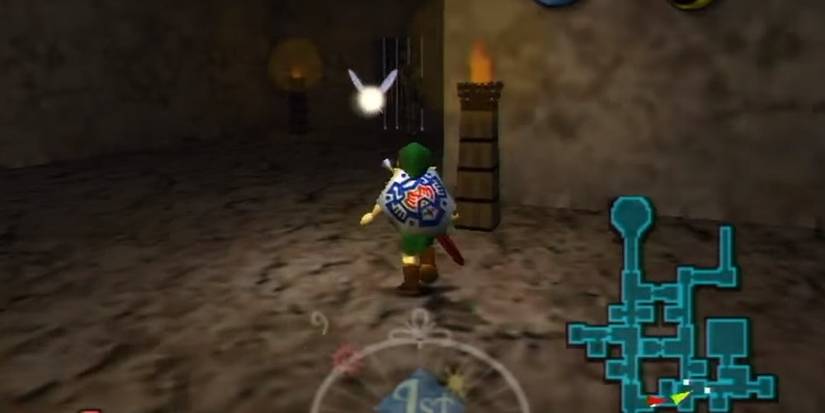 link running through the well dungeon