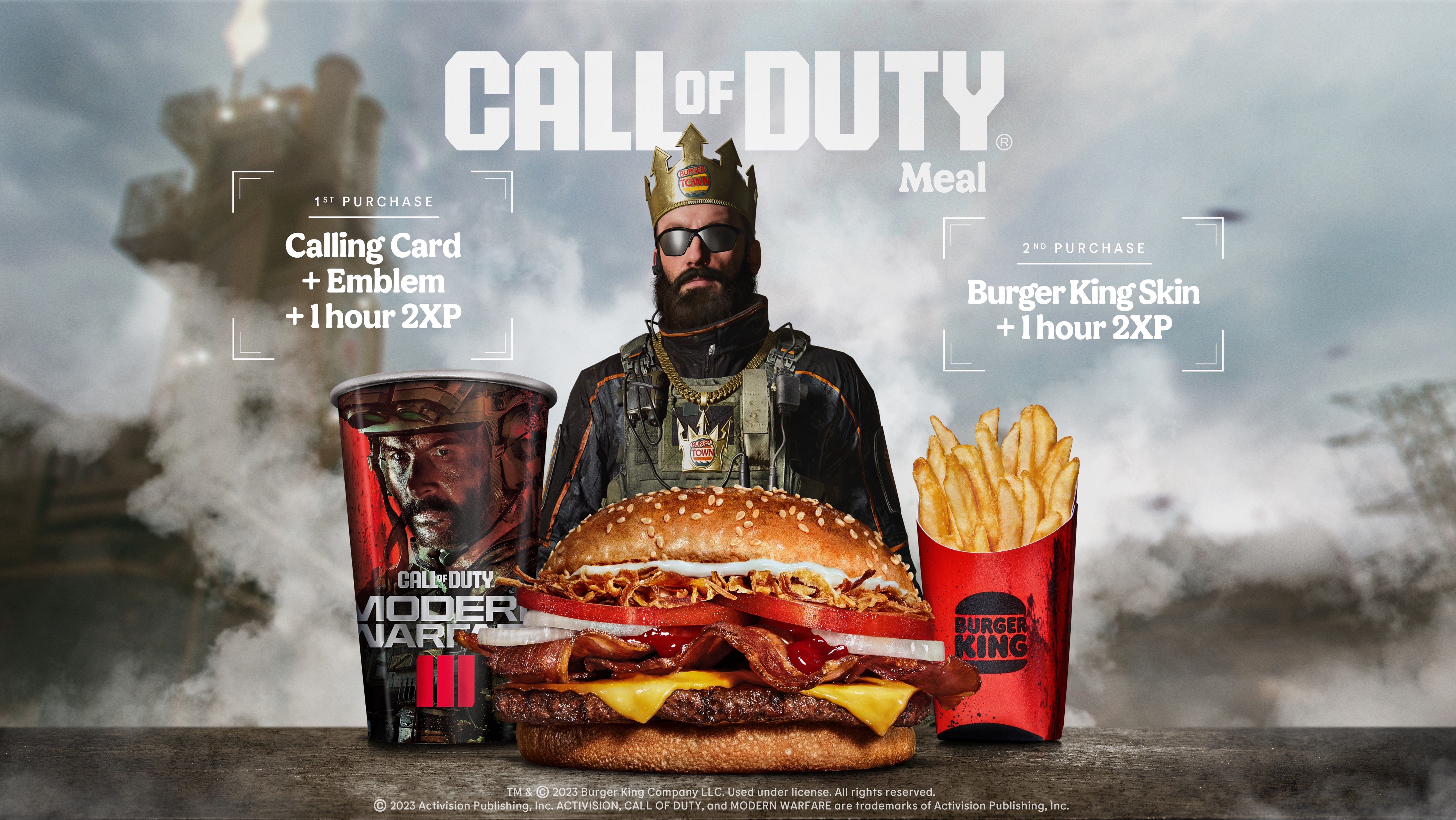 Modern Warfare 3 Burger King Skin