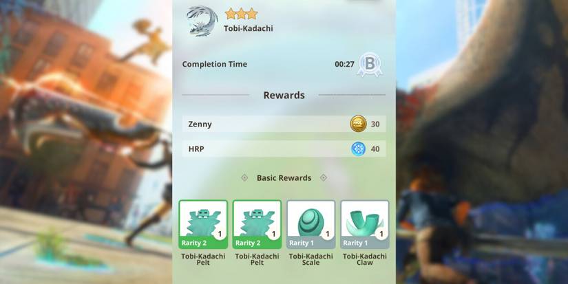 monster hunter now large monster zenny rewards