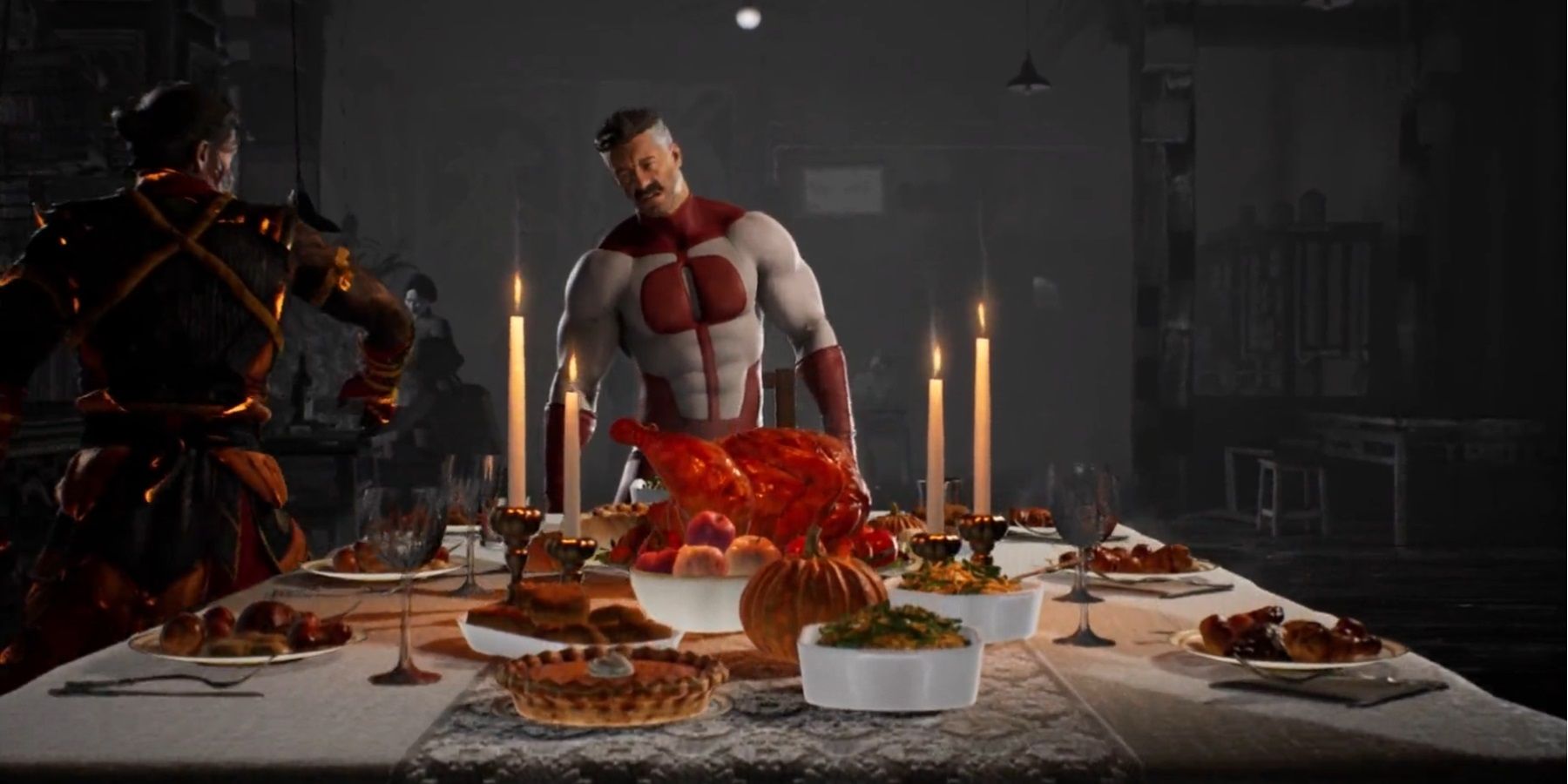 Mortal Kombat 1 Thanksgiving Fatality 