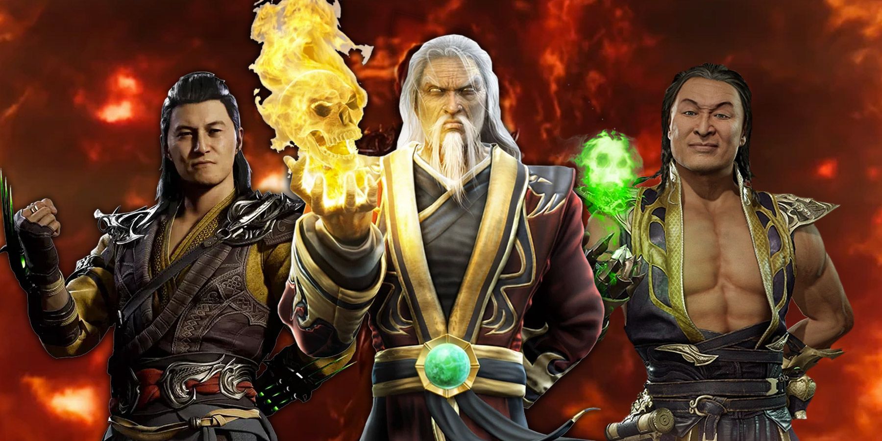 Mortal kombat shang tsung in snake armor