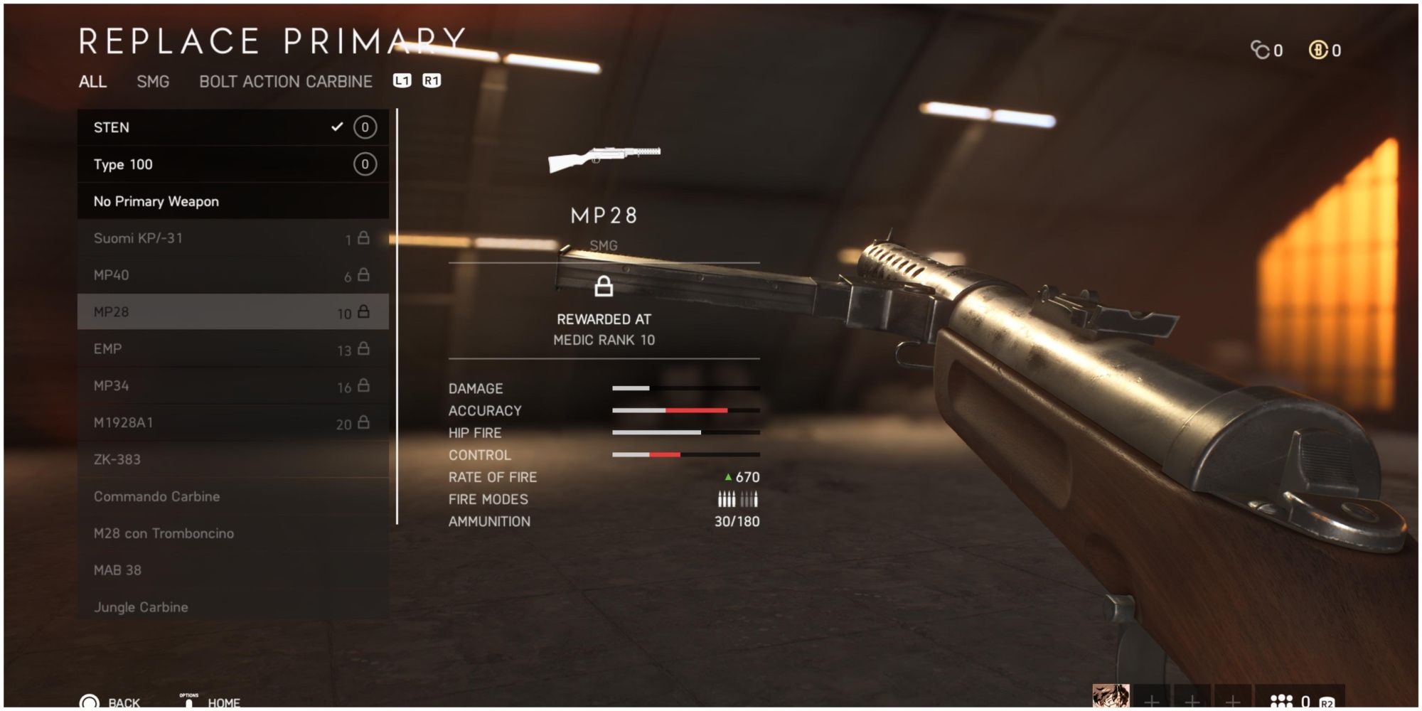 MP28 in Battlefield 5