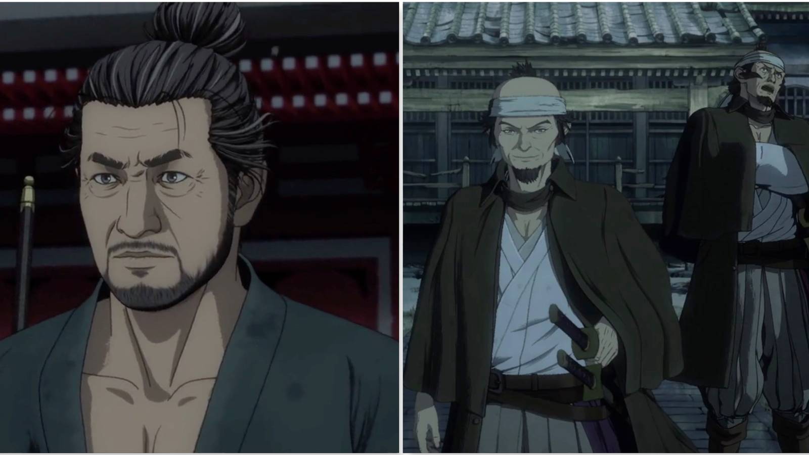 Musashi and The Yoshioka Brothers in Netflix’s Onimusha