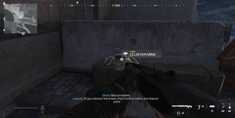 mw3 - all armaments - cluster mine