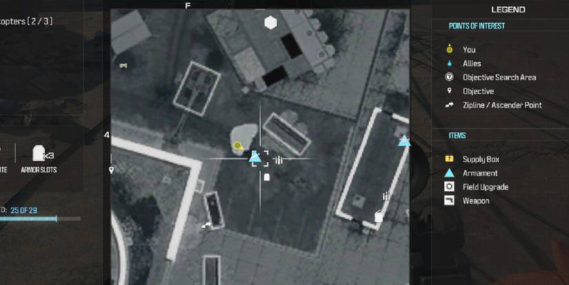 mw3 - all armaments - cruise missile map