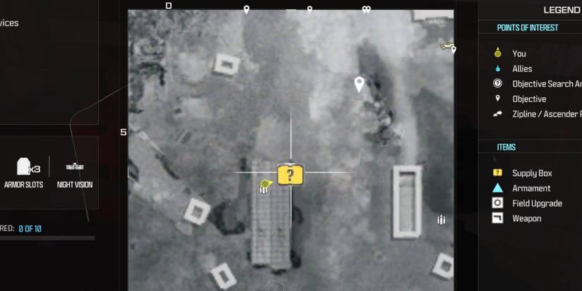 mw3 - crash site cupply crates - d5 map