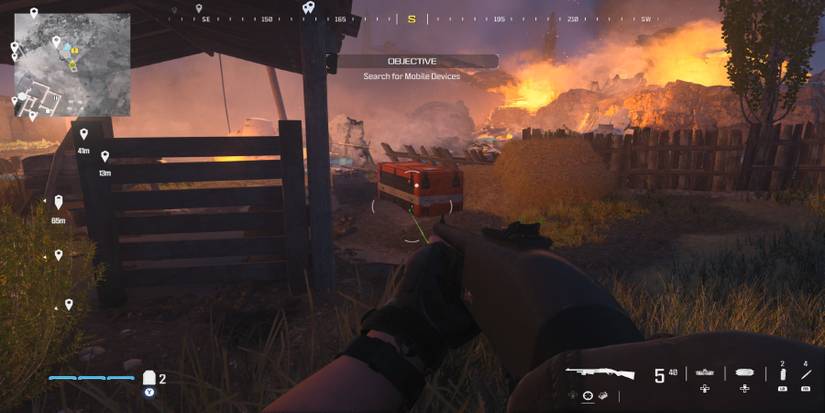 mw3 - crash site supply crates - d4 2