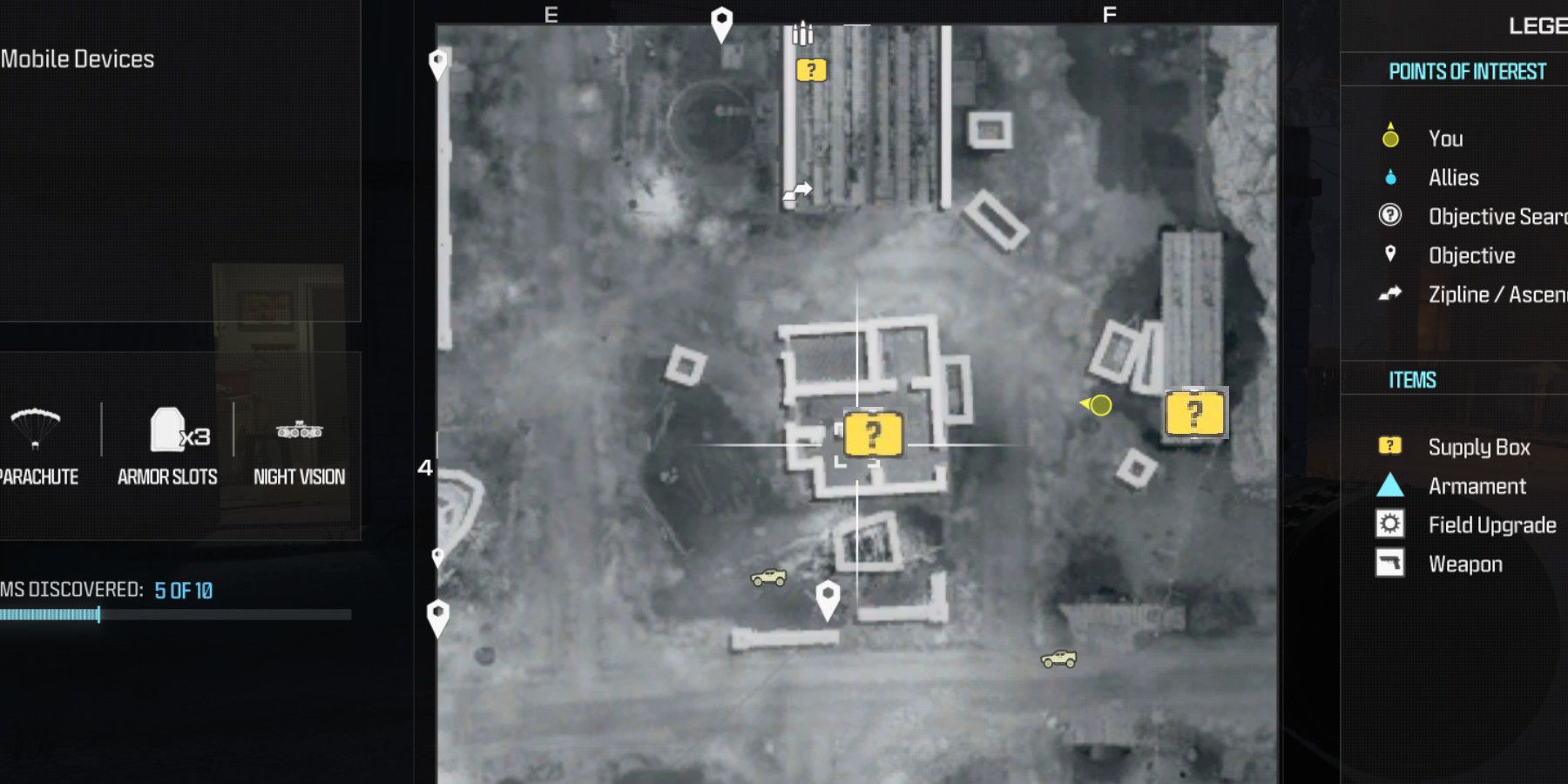 Exploring the Weapon and Equipment Supply Crates of Crash Site in Call of Duty: Modern Warfare 3