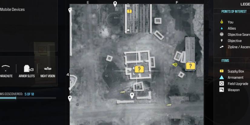 mw3 - crash site supply crates - e4 map