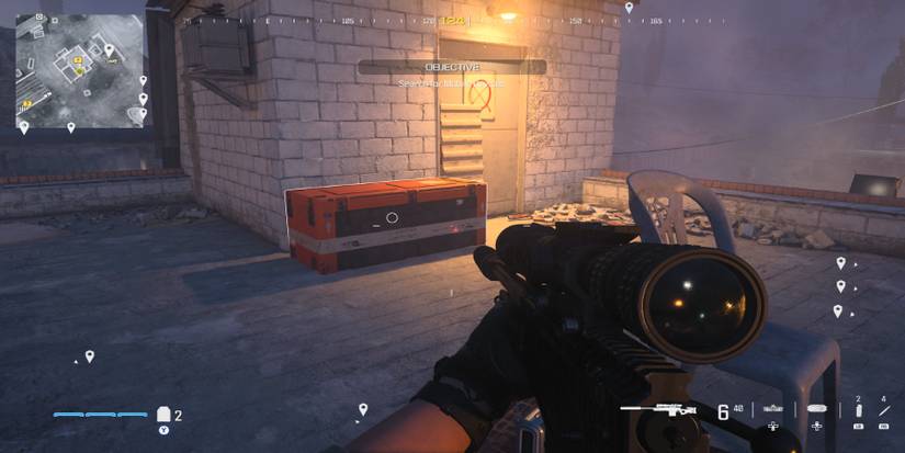 mw3 - crash site supply crates - e4