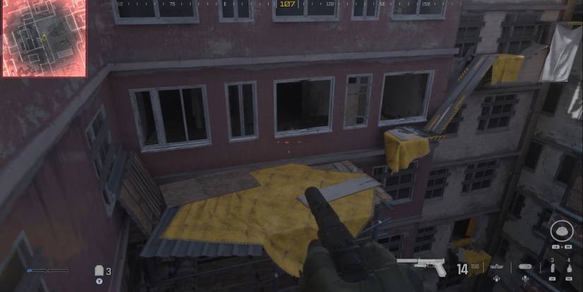 mw3 - highrise - 9th floor jump