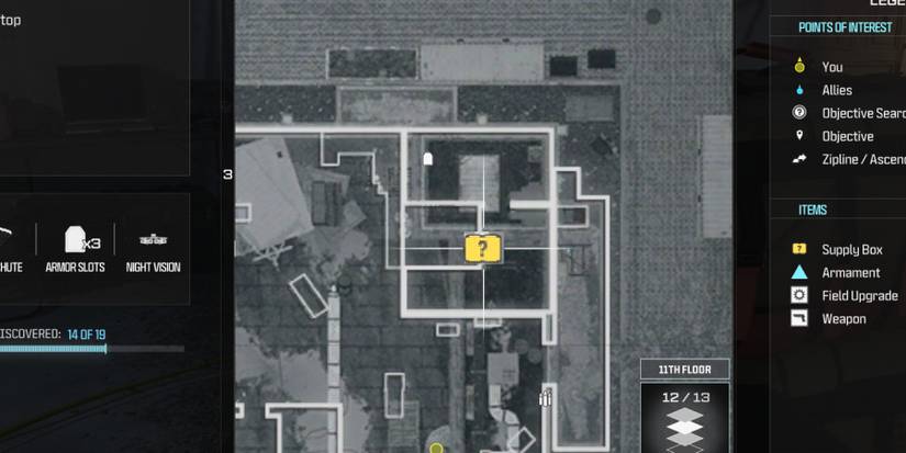 mw3 - highrise supply crates - 11th g3 map