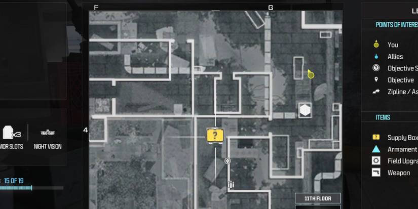 mw3 - highrise supply crates - 11th g4 map