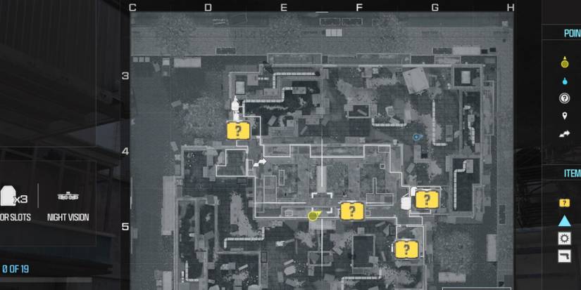 mw3 - highrise supply crates - 1st floor map