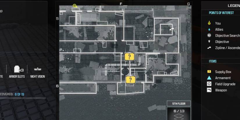 mw3 - highrise supply crates - 5th f6 map