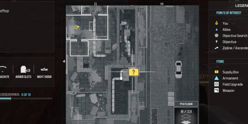 mw3 - highrise supply crates - 7th h4 map