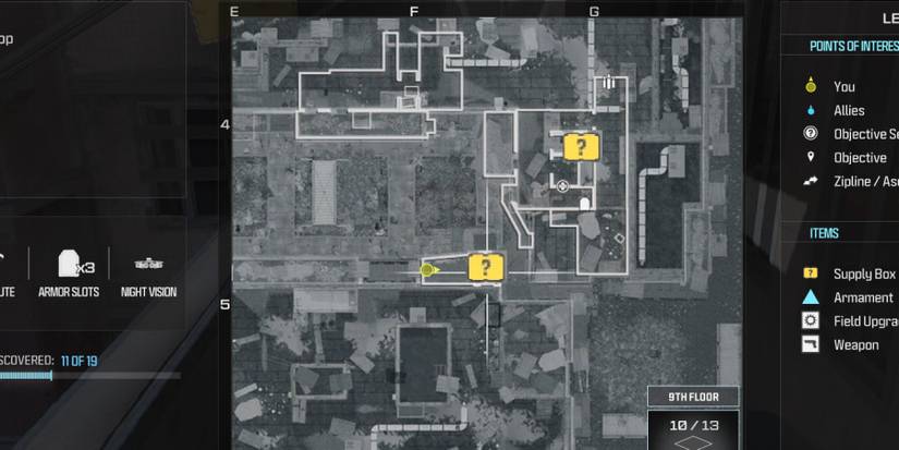 mw3 - highrise supply crates - 9th f5 map