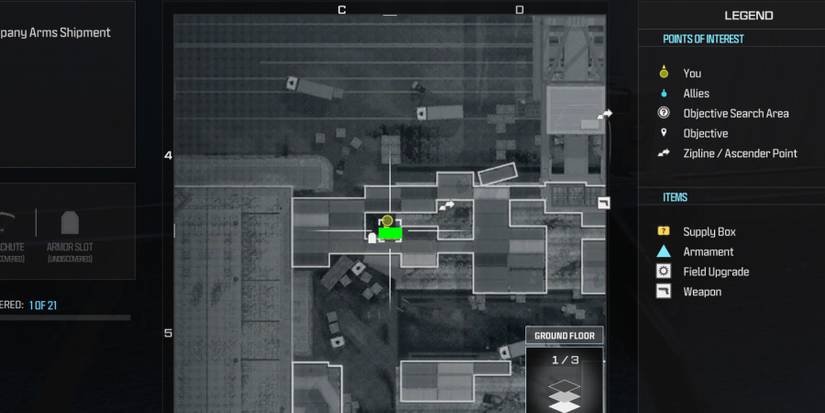 mw3 - precious cargo supply crates - c4 map
